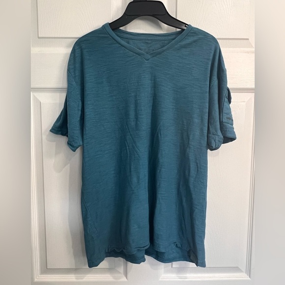 Paper Denim & Cloth Men’s tee - Blue - Size Medium - Picture 1 of 5